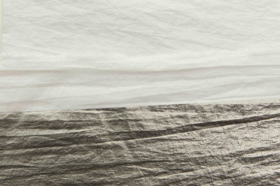 Текстильный материал "Диско"#1805 с покрытием РЕТ, 40гр/м2, 100% полиэстер, цв.6-тем.серебро - купить в Каспийске. Цена 412.36 руб.