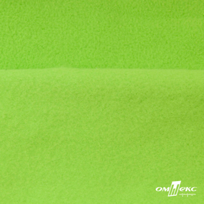 Флис DTY 15-0146, 240 г/м2, шир. 150 см, цвет зеленая свежесть - купить в Каспийске. Цена 640.46 руб.