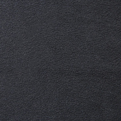 Флис DTY, 130 г/м2, шир. 150 см, цвет чёрный - купить в Каспийске. Цена 694.22 руб.