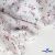 Ткань Муслин принт, 100% хлопок, 125 гр/м2, шир. 140 см, #2308 цв. 6 белый с цветком - купить в Каспийске. Цена 413.11 руб.