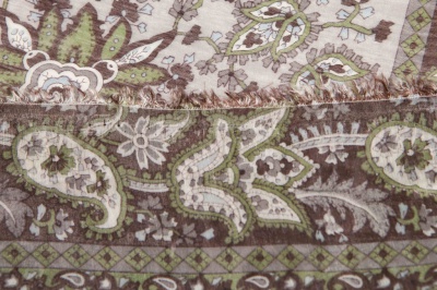 Ткань плательная "Rayon Printed" 67004-3, 75 гр/м2, шир.150см - купить в Каспийске. Цена 350.71 руб.