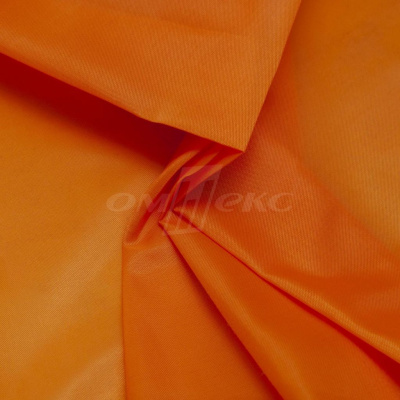 Ткань  подкладочная, Таффета 170Т цвет оранжевый 021С, шир. 150 см - купить в Каспийске. Цена 42.62 руб.