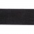 Лента бархатная нейлон, шир.25 мм, (упак. 45,7м), цв.03-черный - купить в Каспийске. Цена: 809.01 руб.