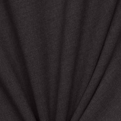 Костюмная ткань с вискозой "Палермо", 255 гр/м2, шир.150см, цвет т.серый - купить в Каспийске. Цена 590.19 руб.