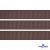 005-коричневый Лента репсовая 12 мм (1/2), 91,4 м  - купить в Каспийске. Цена: 372.40 руб.