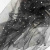 Сетка Фатин Глитер Спейс, 12 (+/-5) гр/м2, шир.150 см, 16-167/черный - купить в Каспийске. Цена 184.03 руб.