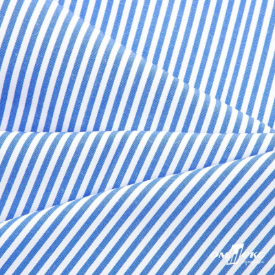 Ткань сорочечная Полоска Кенди, 115 г/м2, 58% пэ,42% хл, шир.150 см, цв.3-синий, (арт.110) - купить в Каспийске. Цена 306.69 руб.