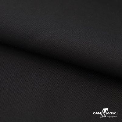 Ткань сорочечная Альто, 115 г/м2, 58% пэ,42% хл, окрашенный, шир.150 см, цв. чёрный  (арт.101) - купить в Каспийске. Цена 273.15 руб.