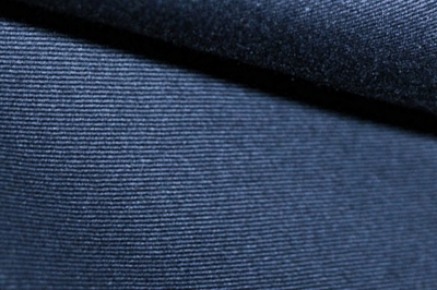 Ткань костюмная 8874/3, цвет темно-синий, 100% полиэфир - купить в Каспийске. Цена 433.60 руб.