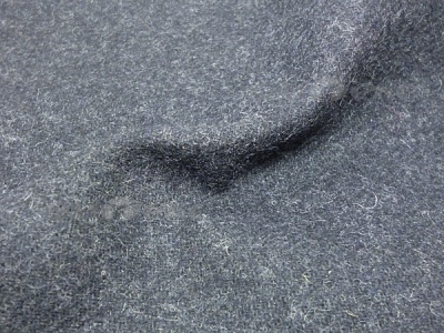 Ткань костюмная п/шерсть №2096-2-2, 300 гр/м2, шир.150см, цвет т.серый - купить в Каспийске. Цена 517.53 руб.