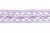 Тесьма кружевная 0621-1855, шир. 18 мм/уп. 20+/-1 м, цвет 107-фиолет - купить в Каспийске. Цена: 466.97 руб.