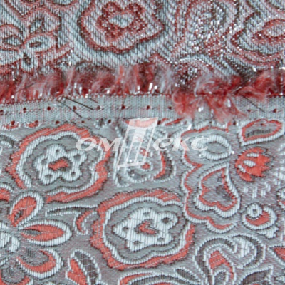 Ткань костюмная жаккард, 135 гр/м2, шир.150см, цвет красный№12 - купить в Каспийске. Цена 441.92 руб.