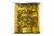 Пайетки "ОмТекс" на нитях, SILVER SHINING, 6 мм F / упак.91+/-1м, цв. 48 - золото - купить в Каспийске. Цена: 356.19 руб.