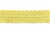 Тесьма кружевная 0621-1212А, шир. 45 мм/уп. 20+/-1 м, цвет 017-жёлтый - купить в Каспийске. Цена: 1 033.32 руб.