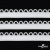 Резинка бельевая ажурная #6419, шир.10 мм, цв.белый - купить в Каспийске. Цена: 7.49 руб.