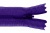 Молния потайная Т3 866, 20 см, капрон, цвет фиолетовый - купить в Каспийске. Цена: 5.27 руб.
