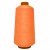 Нитки текстурированные некручёные 457, намот. 15 000 м, цвет оранжевый - купить в Каспийске. Цена: 204.10 руб.
