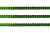 Пайетки "ОмТекс" на нитях, SILVER-BASE, 6 мм С / упак.73+/-1м, цв. 4 - зеленый - купить в Каспийске. Цена: 484.77 руб.