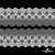 Кружево на сетке LY1984, шир.110 мм, (уп. 13,7 м ), цв.01-белый - купить в Каспийске. Цена: 877.53 руб.