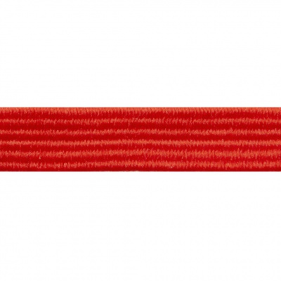 Резиновые нити с текстильным покрытием, шир. 6 мм ( упак.30 м/уп), цв.- 86-красный - купить в Каспийске. Цена: 155.22 руб.