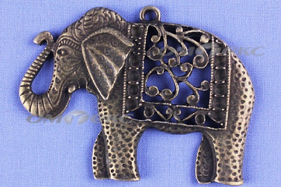 Декоративный элемент для творчества из металла "Слон"  - купить в Каспийске. Цена: 26.66 руб.