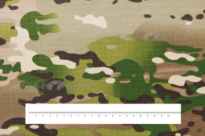 Ткань смесовая рип-стоп камуфляж C#201313, 210 гр/м2, шир.150см - купить в Каспийске. Цена 244.99 руб.