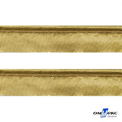 Кант атласный 136, шир. 12 мм (в упак. 65,8 м), цвет золото - купить в Каспийске. Цена: 437.50 руб.