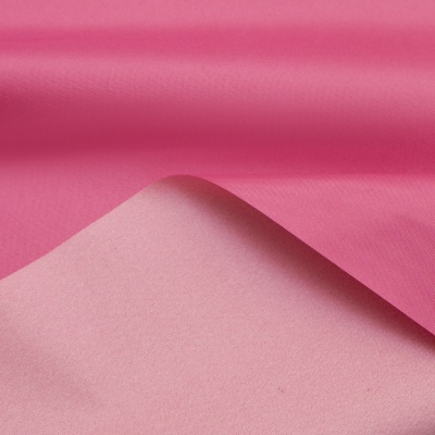 Курточная ткань Дюэл (дюспо) 17-2230, PU/WR/Milky, 80 гр/м2, шир.150см, цвет яр.розовый - купить в Каспийске. Цена 141.80 руб.