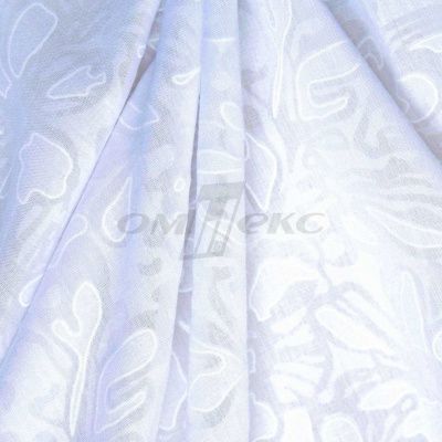 Хлопок "Барнаут" white flowers D7, 90 гр/м2, шир.150см - купить в Каспийске. Цена 247.31 руб.